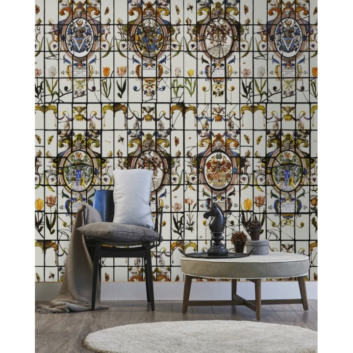 Papel pintado escudo heráldico roto - Broken Legacy 127960