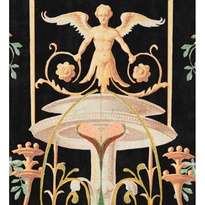 Papel pintado fuente clásica con ángel - Fontana d"Angelo 127969