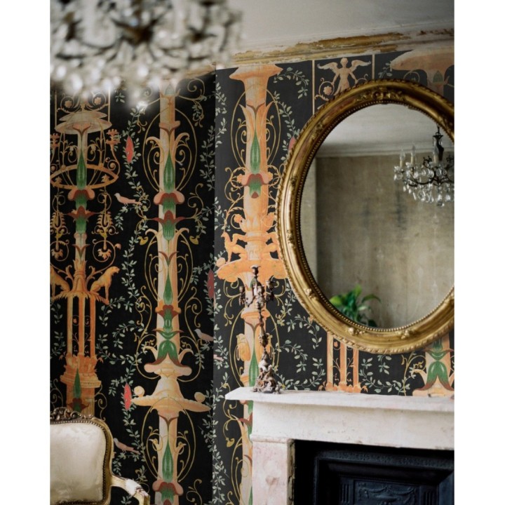 Papel pintado fuente clásica con ángel - Fontana d"Angelo 127969