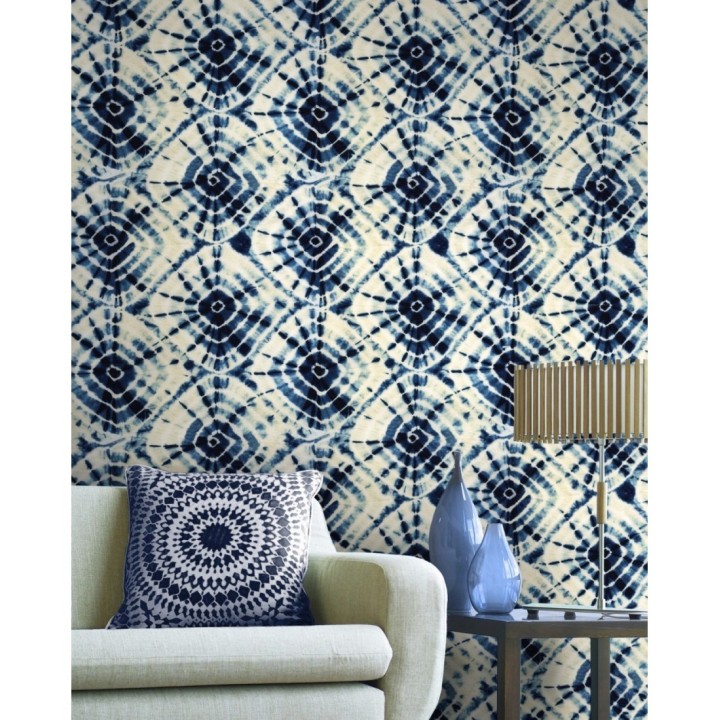 Papel pintado círculos abstractos estilo boho - Psycodelic 127976