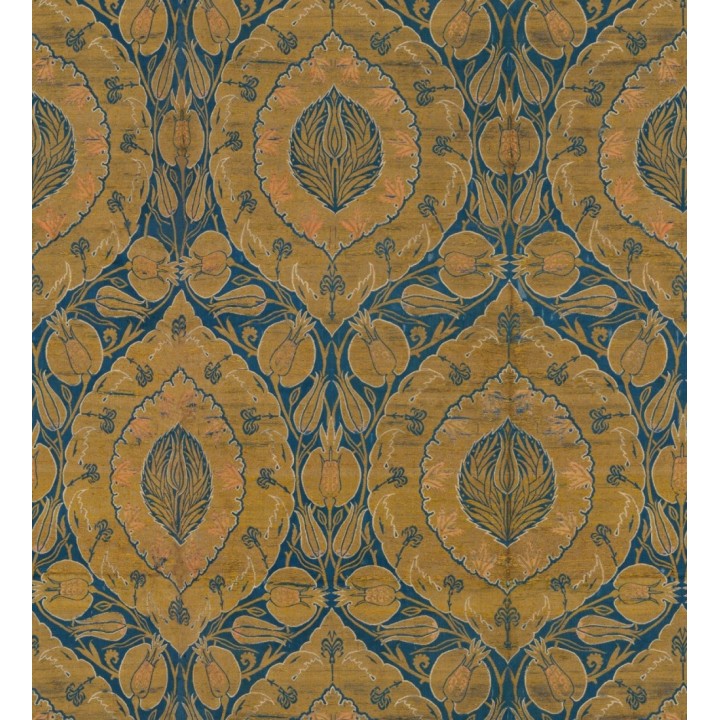 Papel pintado  volutas florales ornamental - Almond Gallery 128024