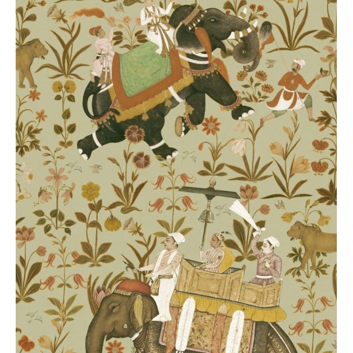 Papel pintado viaje por la India en elefantes - Rania Journey 128026
