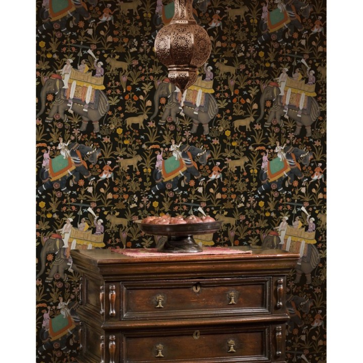 Papel pintado viaje por la India en elefantes - Rania Journey 128027