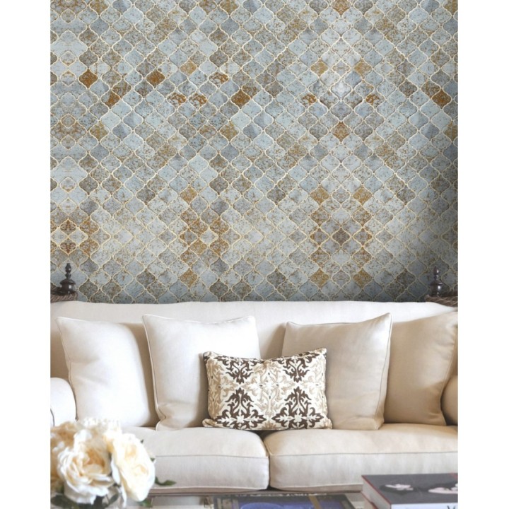 Papel pintado ornamental moderno - Solzi 128033