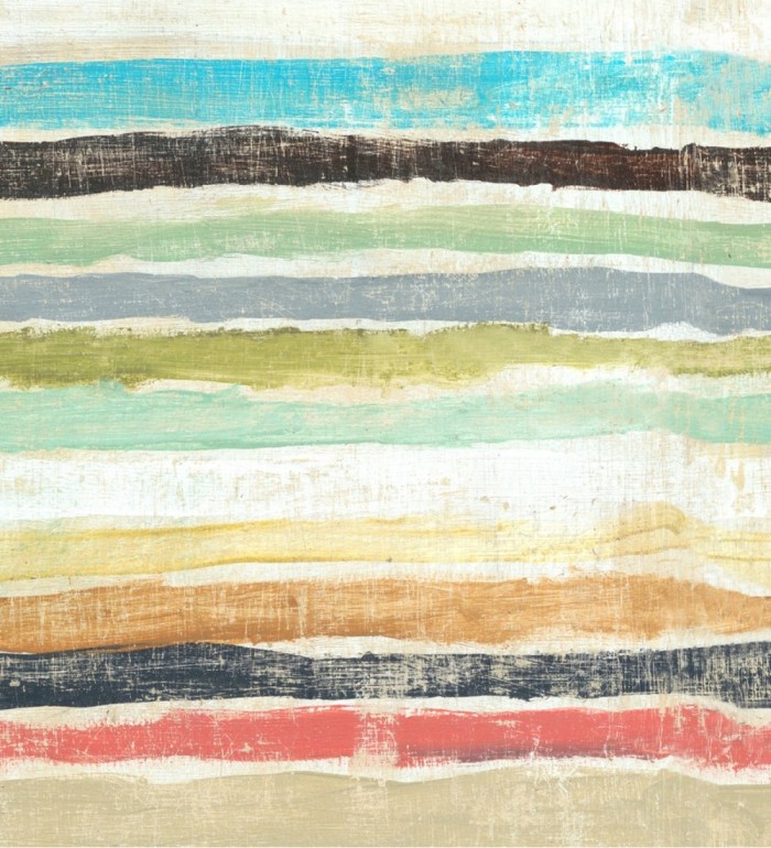 Papel pintado infantil líneas de colores  - Eugen Stripes 128046