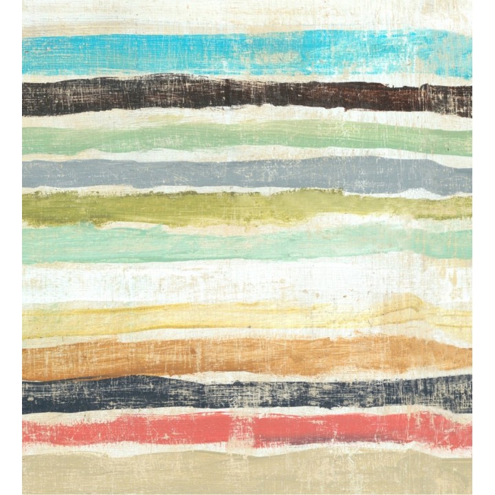 Papel pintado infantil líneas de colores  - Eugen Stripes 128046