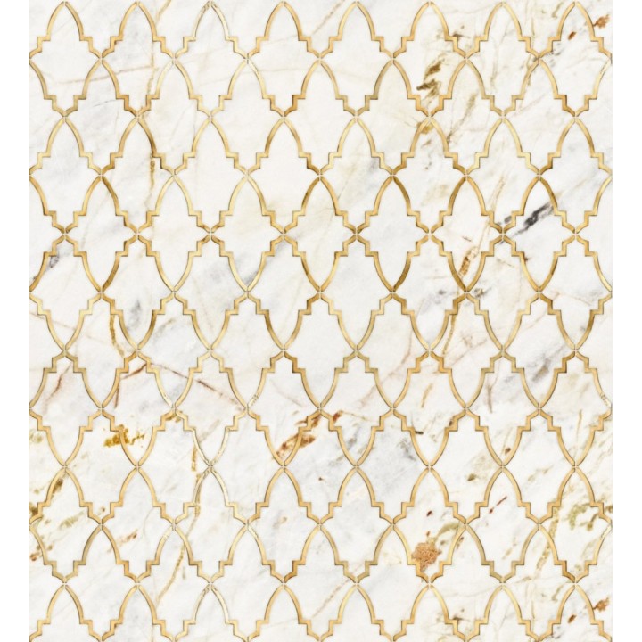 Papel pintado celosías elegantes estilo art decó - Viper Glam 128052