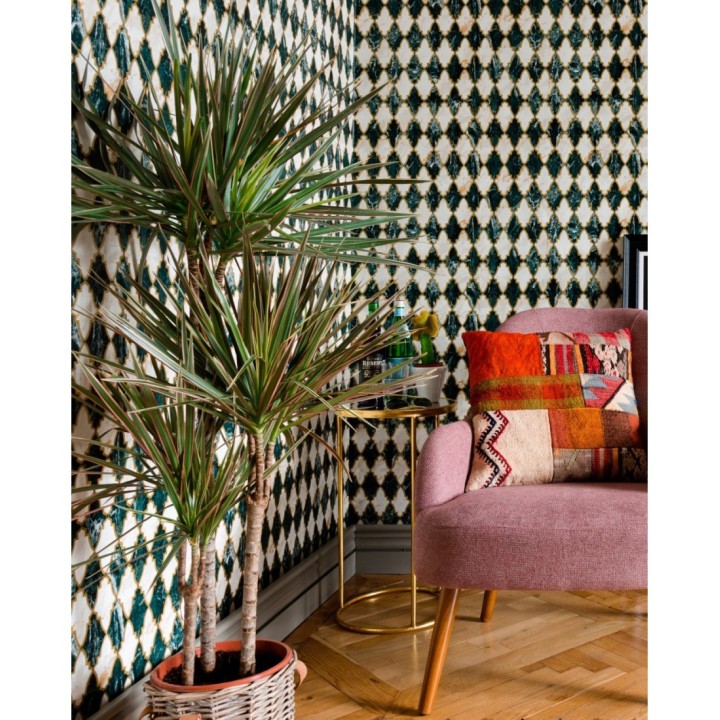 Papel pintado celosías elegantes estilo art decó - Viper Glam 128054