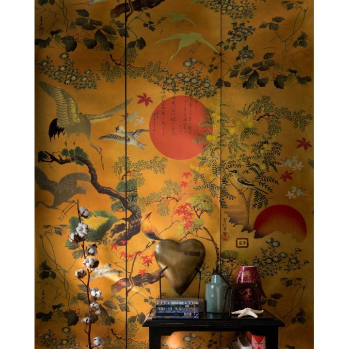 Papel pintado jardín oriental - Hiroko 128059