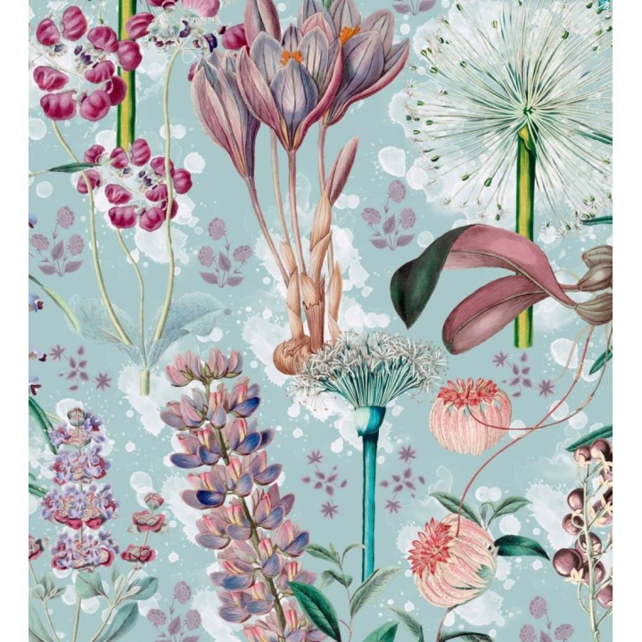 Papel pintado dientes de león fondo claro - Lane Blossom 128089