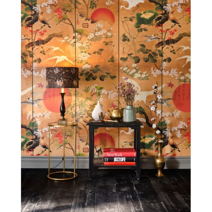 Papel pintado jardín oriental - Hiroko 128107