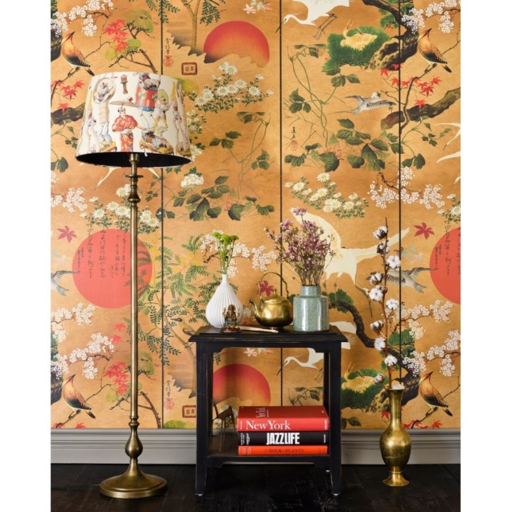 Papel pintado jardín oriental - Hiroko 128107