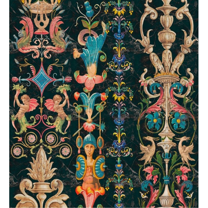 Papel pintado diseño ecléctico mezcla de culturas - Nova Zagora 128138