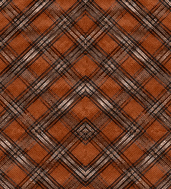 Papel pintado cuadros escoceses girados - Gael Fabrik 128150