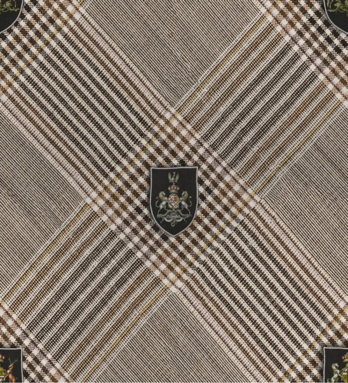 Papel pintado cuadros escoceses con escudos heráldicos - Breston Crest 128152