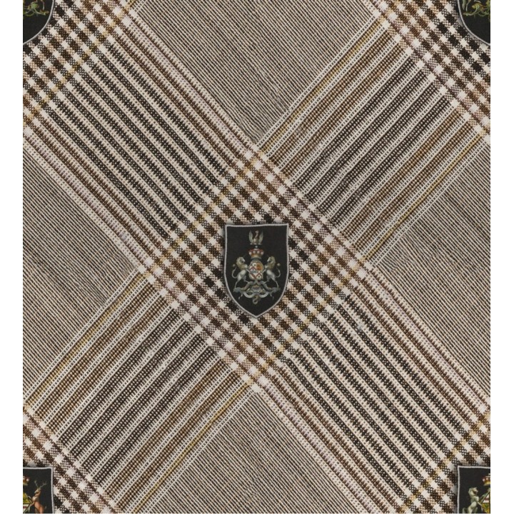 Papel pintado cuadros escoceses con escudos heráldicos - Breston Crest 128152