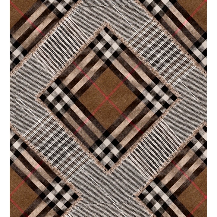 Papel pintado cuadros escoceses estilo burberry - MacLeod Fabrik 128154