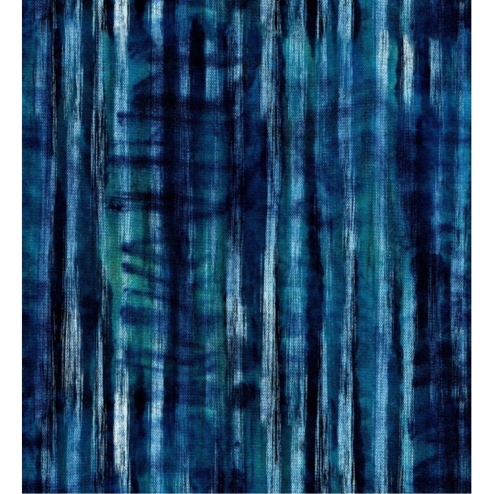 Papel pintado rayas difuminadas abstractas tonos azules - Matrix Fail 128157