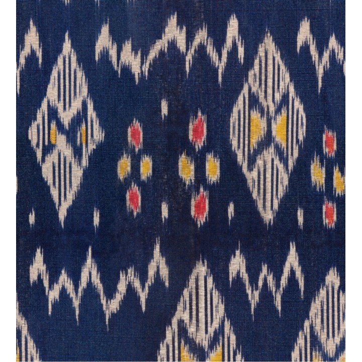 Papel pintado alfombra persa azul - Dakota Fabric 128161