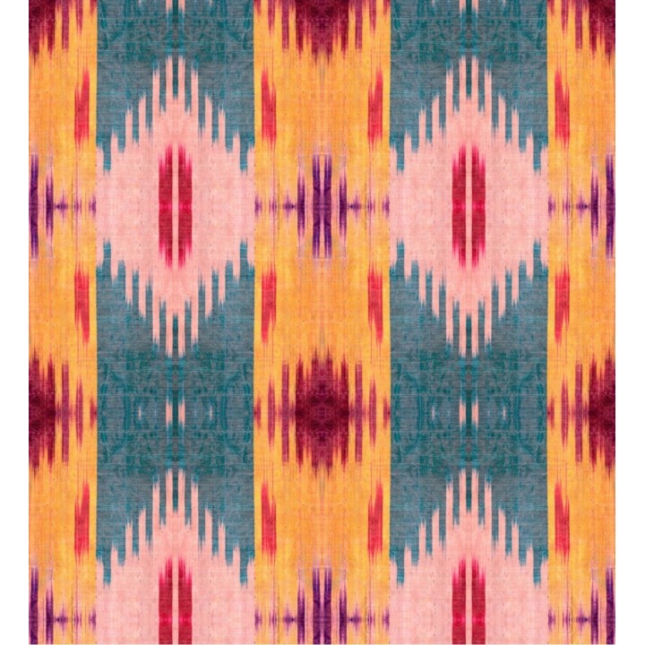 Papel pintado tapiz geométrico estilo boho - Ginny 128164