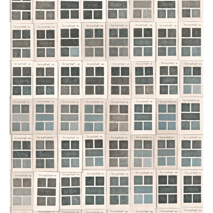 Papel pintado paleta de colores grises azuledos - Rear Window 128176