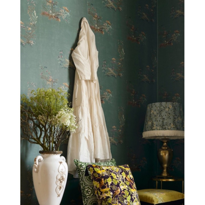 Papel pintado escena bucólica japonesa - Keyko Lunch 128190