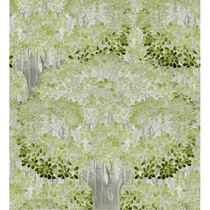 Papel pintado bosque cerrado dibujado con acuarelas - Great Forest 128193