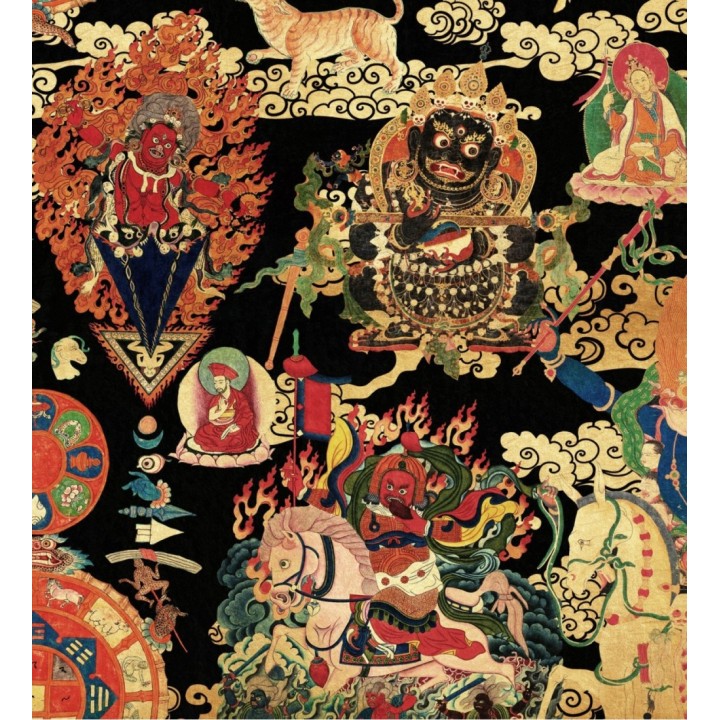 Papel pintado figuras religiosas estilo oriental - Mahakala Guardian 128194