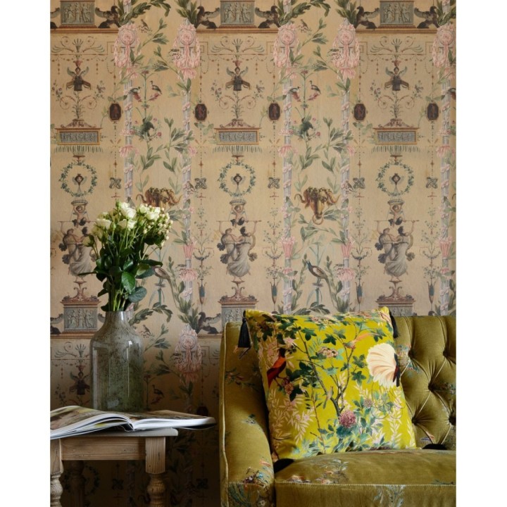 Papel pintado columnas y figuras clásicas - Youth Secret 128204