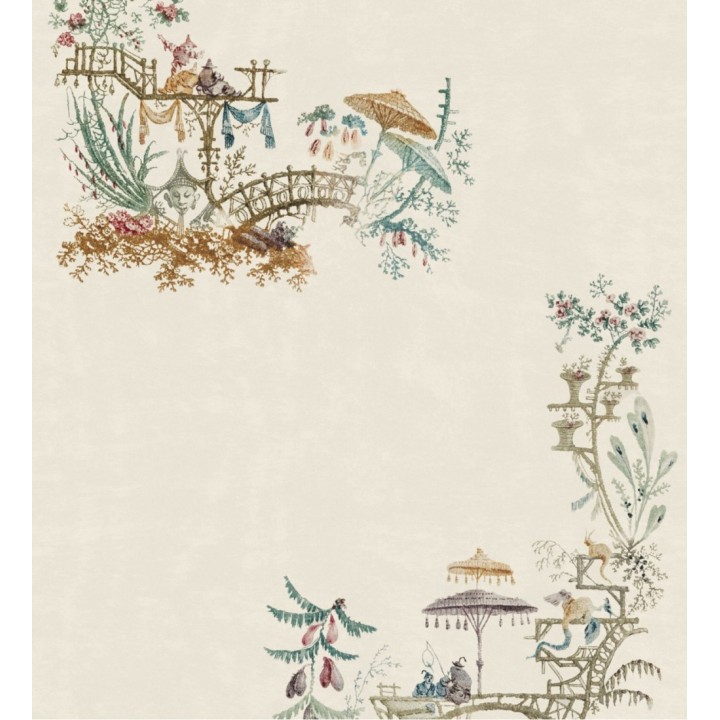 Papel pintado escena de jardín japonés - Afternoon In Xian 128208