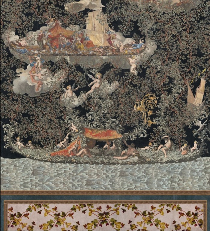 Papel pintado escena de cuadro clásico - Regular Monday 128225