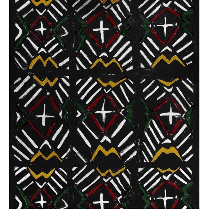 Papel pintado dibujos geométricos estilo étnico - Shaira Hall 128241