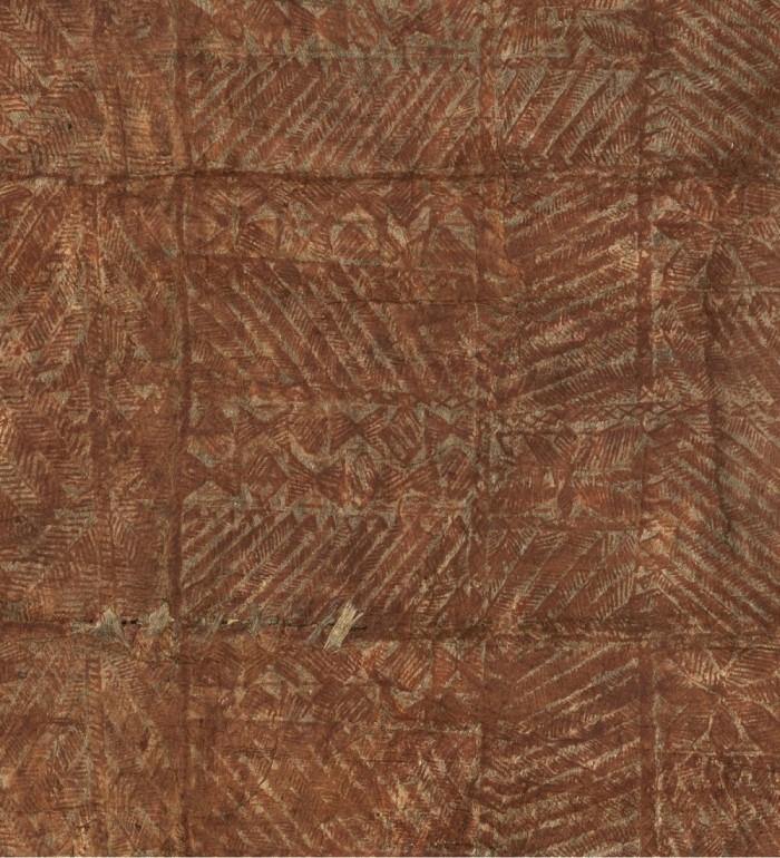 Papel pintado tablilla de madera grabada - Laszlo 128246