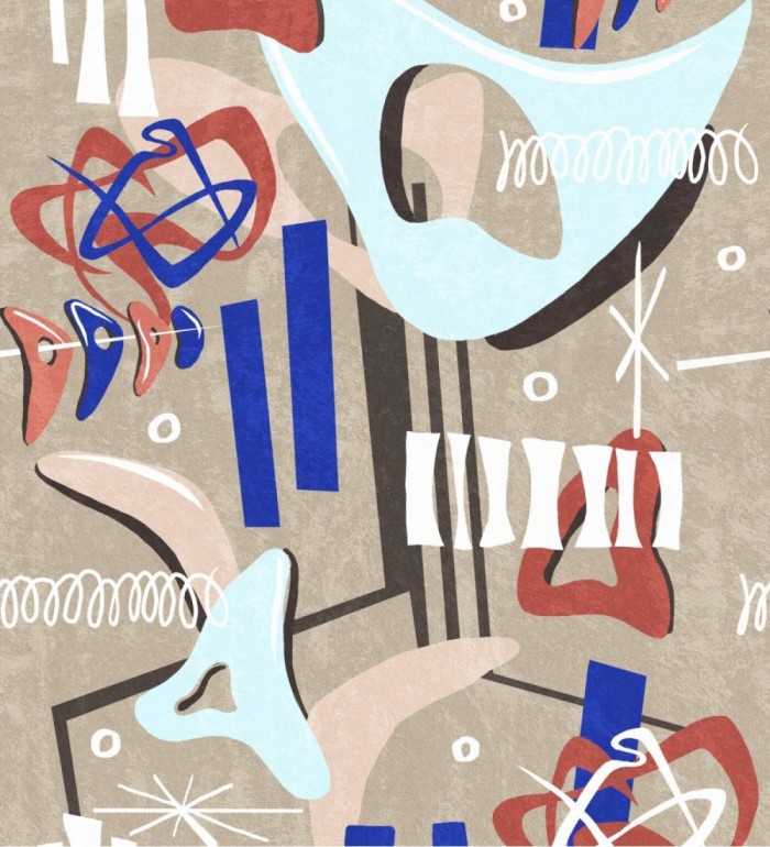 Papel pintado figuras abstractas - Volare 128279