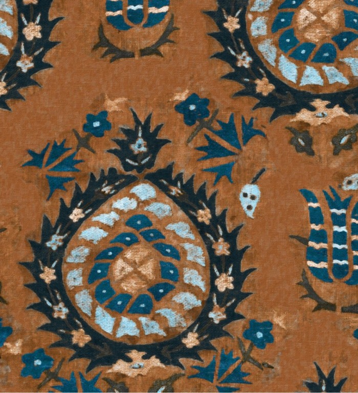 Papel pintado volutas en forma de almendra - Almond Palace 128285