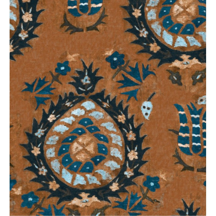 Papel pintado volutas en forma de almendra - Almond Palace 128285