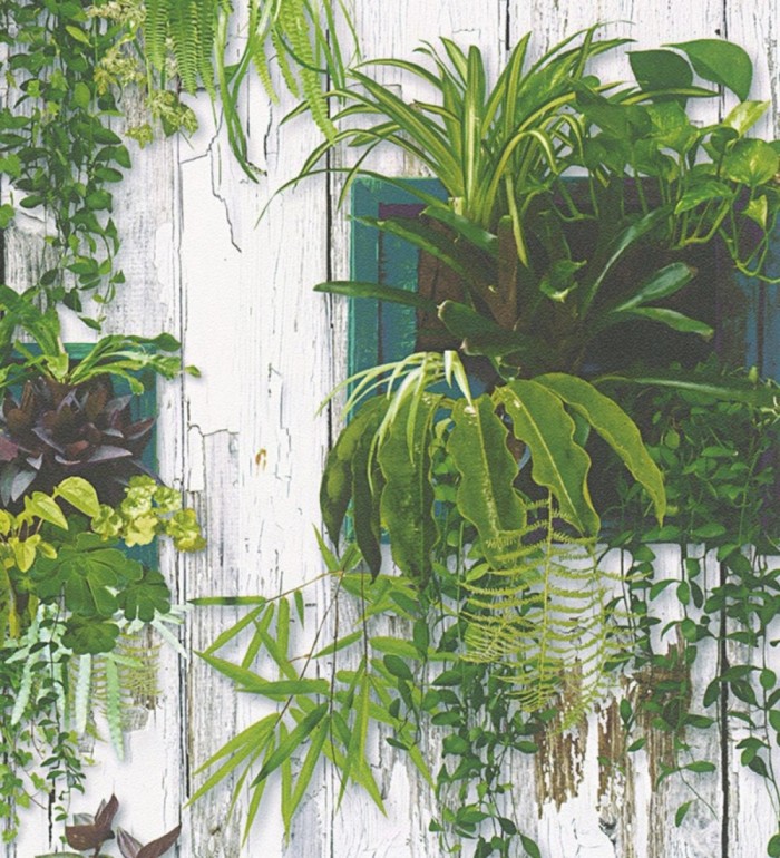 Papel pintado de plantas enredaderas - Katia 128294