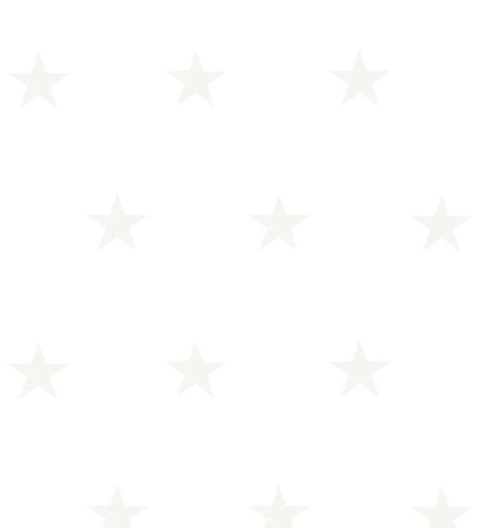 Papel pintado infantil de estrellas color blanco nácar  fondo blanco roto mate - Keira Stars 128296