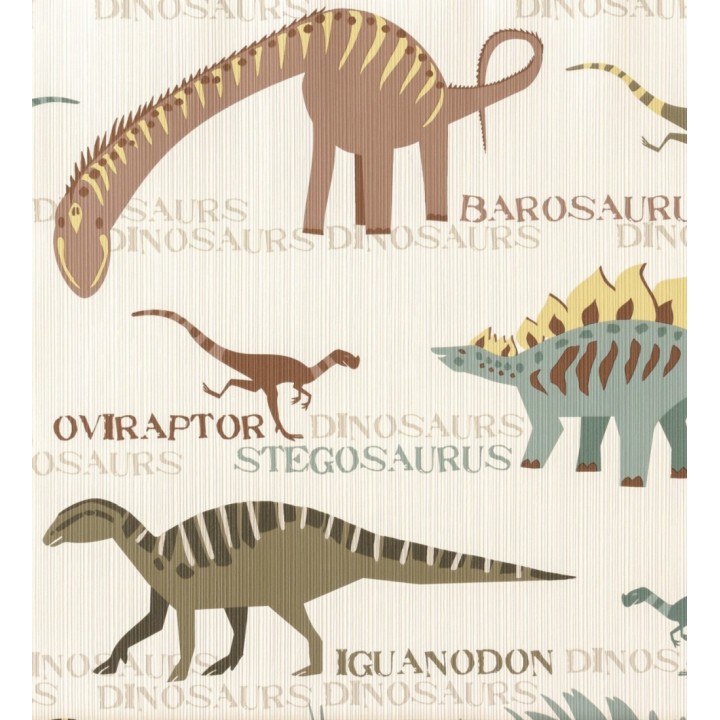 Papel pintado infantil de dinosaurios - Andrik Dinosaurs 128301