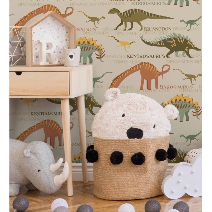 Papel pintado infantil de dinosaurios - Andrik Dinosaurs 128301
