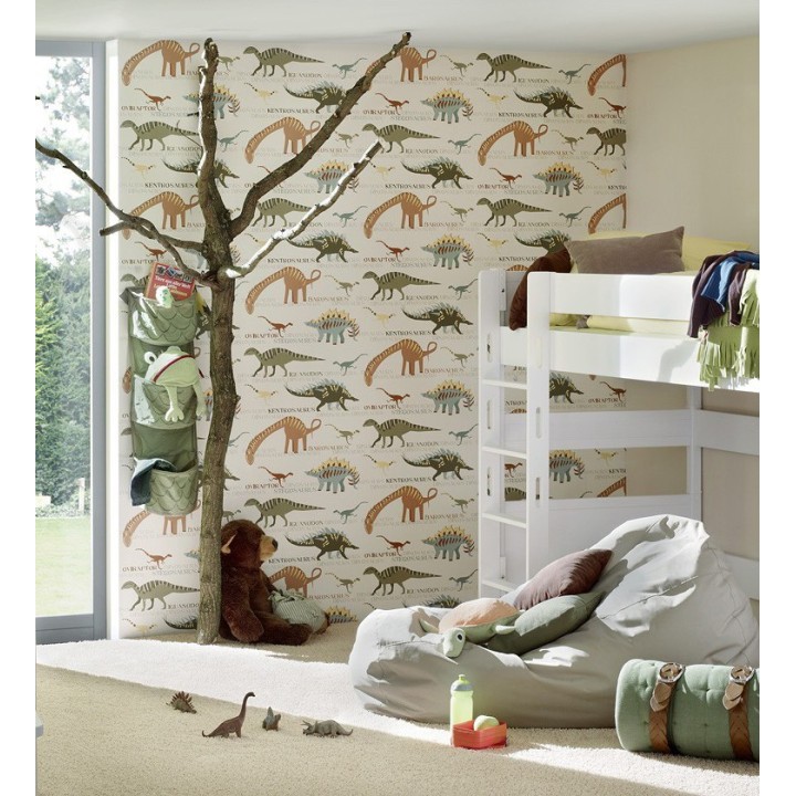 Papel pintado infantil de dinosaurios - Andrik Dinosaurs 128301