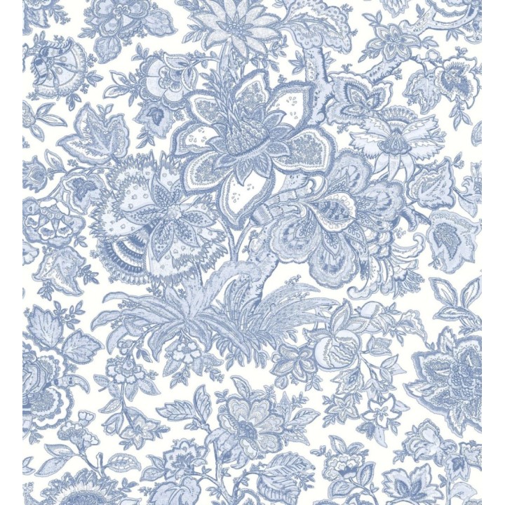 Papel pintado flores cretonas estilo hindú - Charmaine 128352
