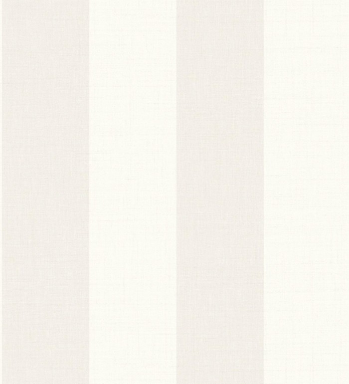 Papel pintado de rayas anchas de 13 cm textura efecto lino - Herman Stripes 128367
