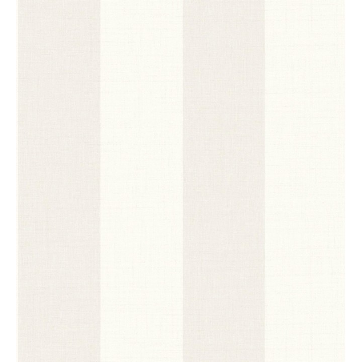 Papel pintado de rayas anchas de 13 cm textura efecto lino - Herman Stripes 128367