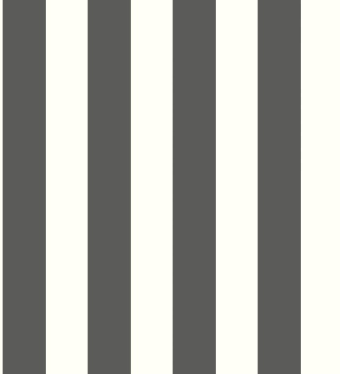 Papel pintado de rayas textura lienzo color blanco y negro - Raya Orellana 128375