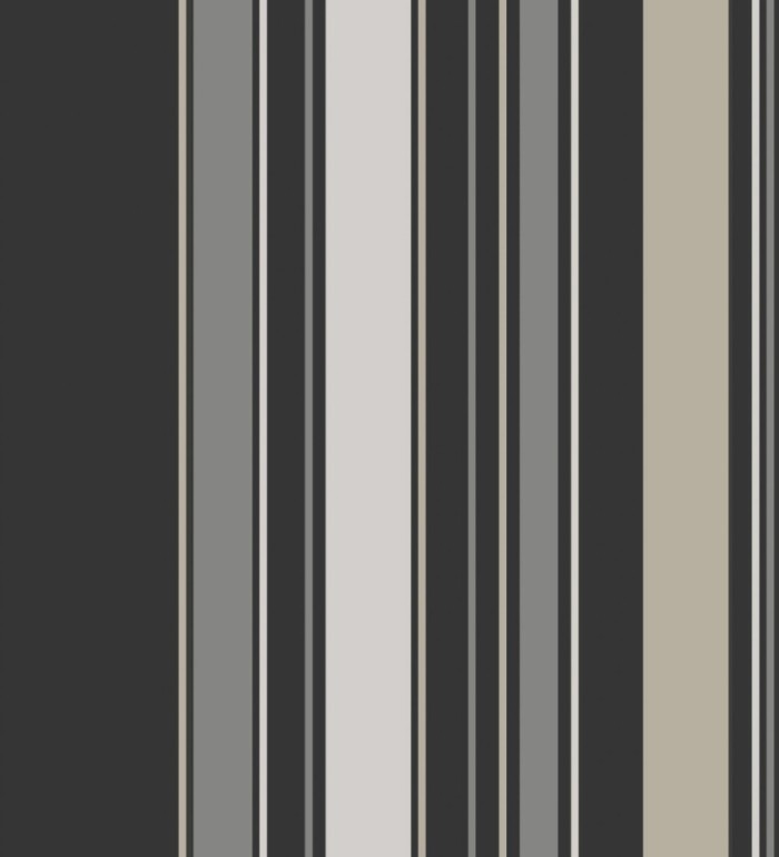 Papel pintado de rayas modernas con efectos metalizados - Edison Stripes 128379
