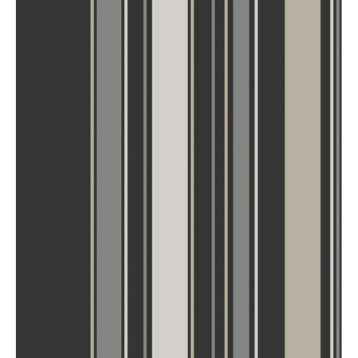 Papel pintado de rayas modernas con efectos metalizados - Edison Stripes 128379