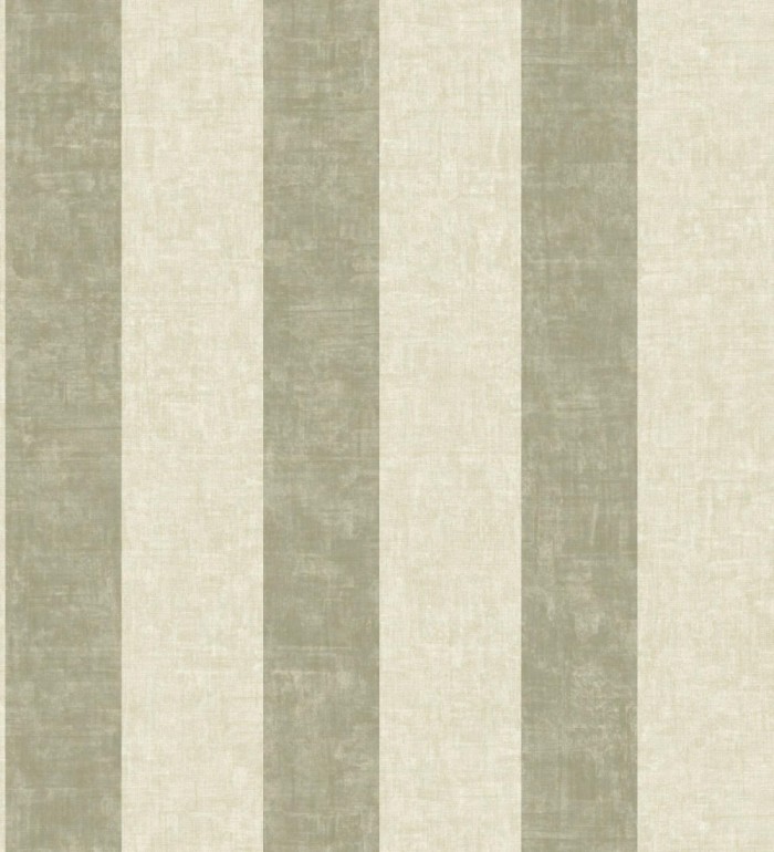 Papel pintado de rayas textiles jaspeadas - Leighton Stripes 128383