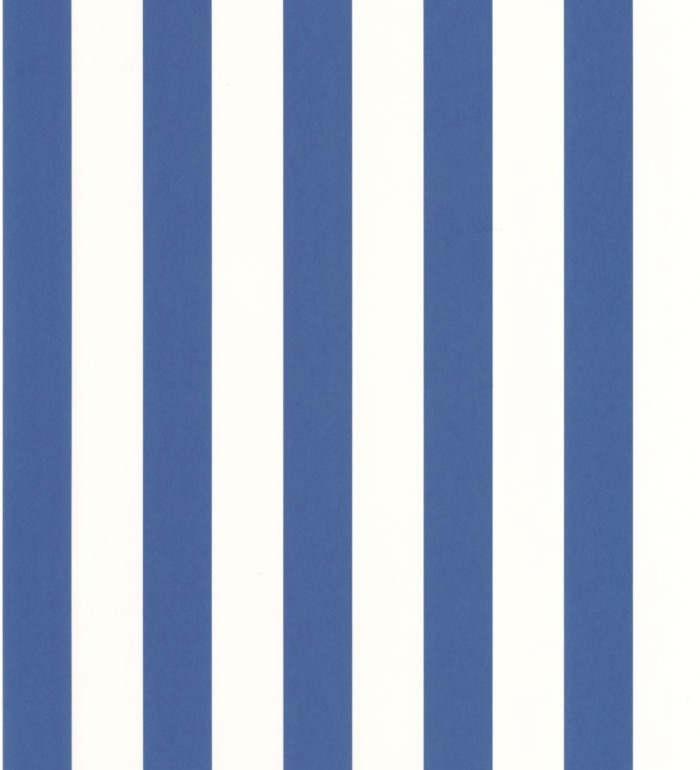 Papel pintado de rayas azul y blanco - Gary Stripes 128390