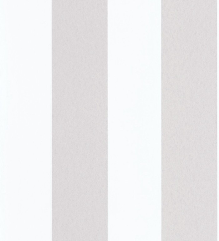 Papel pintado de rayas anchas topo y blanco - Oxford Stripes 128398